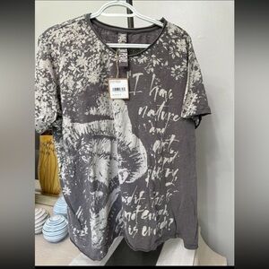 NWT MAGNOLIA PEARL  Nature ART and POETRY T SHIRT NEVER WORN Vincent Van Gogh